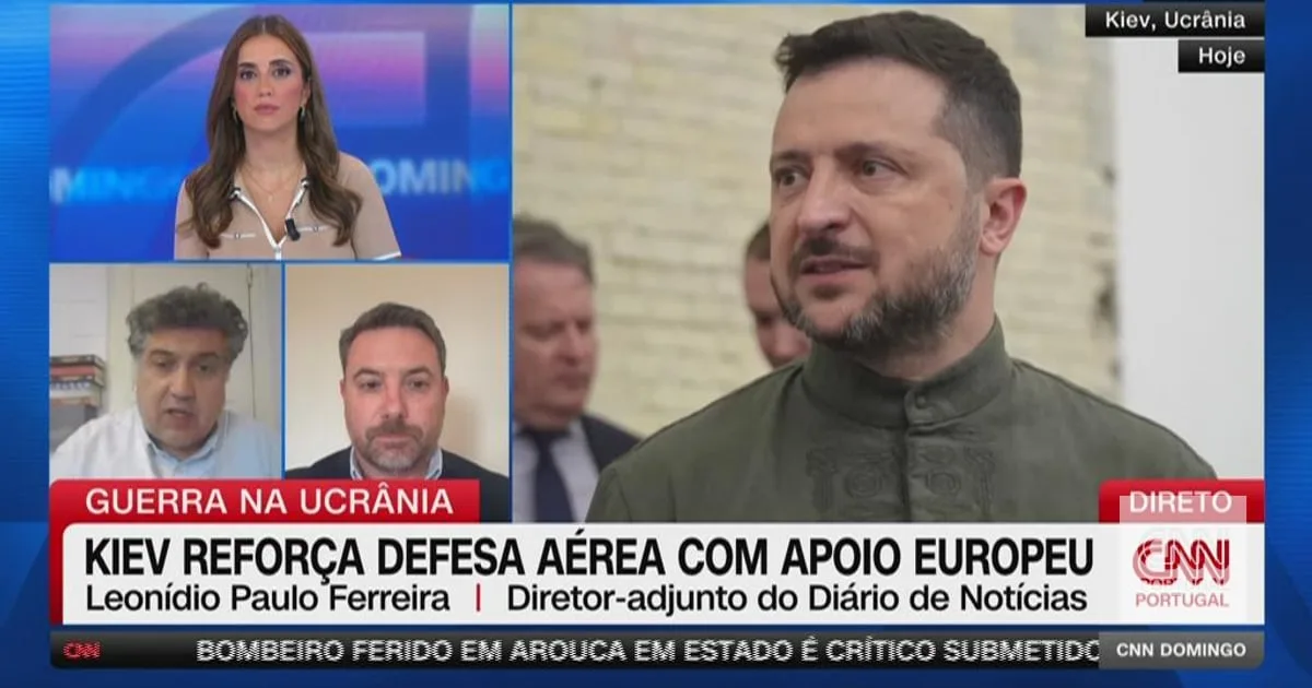 "Desde a invasão de 2022, a Rússia ocupou um território mais ou menos igual ao de Portugal"