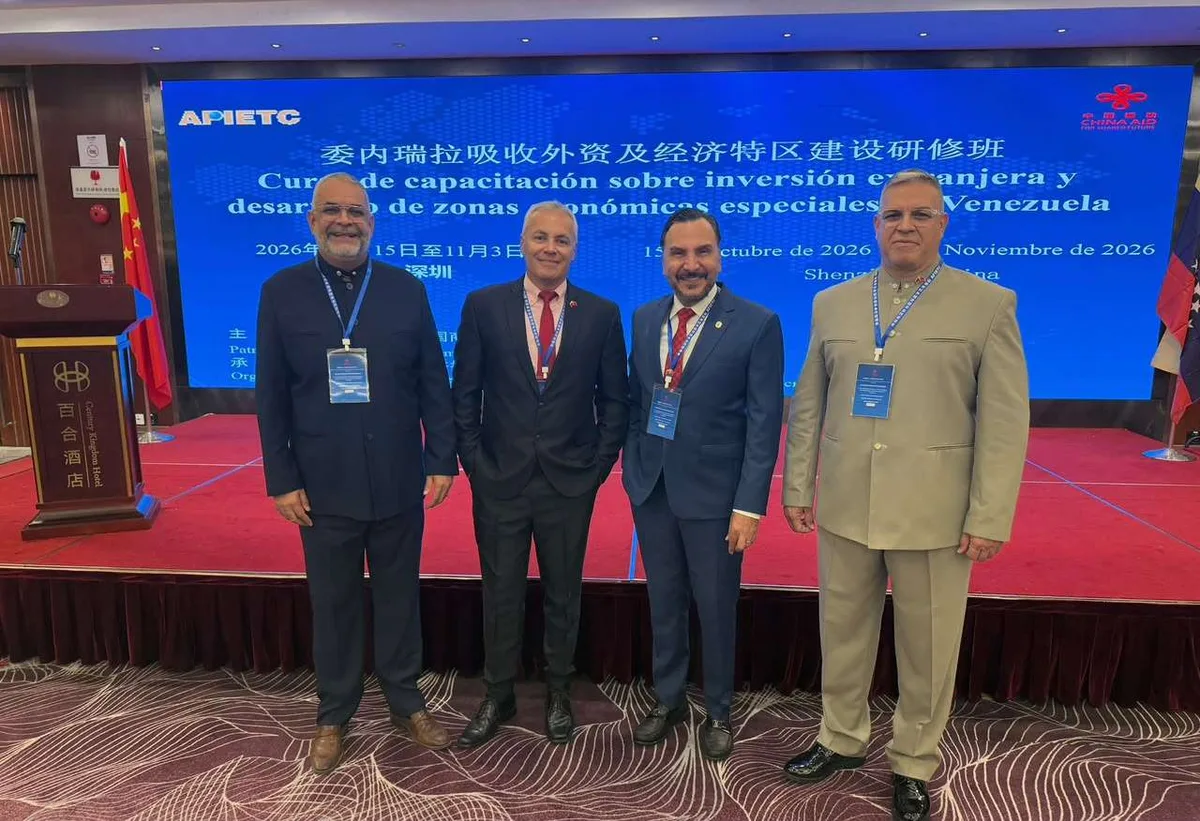 Venezuela inicia capacitación sobre Zonas Económicas Especiales en China