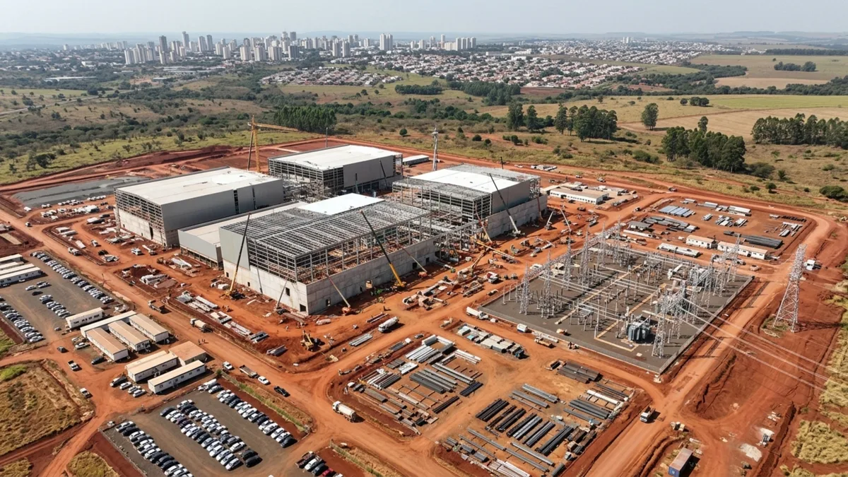 Município do interior mineiro vai receber o data center de IA apontado como o maior da América Latina