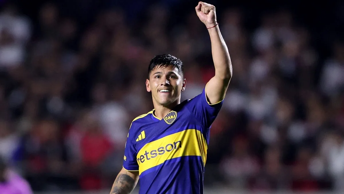 Asistencia de Flores y aparición sorpresiva de Lozano: así fue el gol que le dio a Boca el pase a la semifinal de la Sudamericana