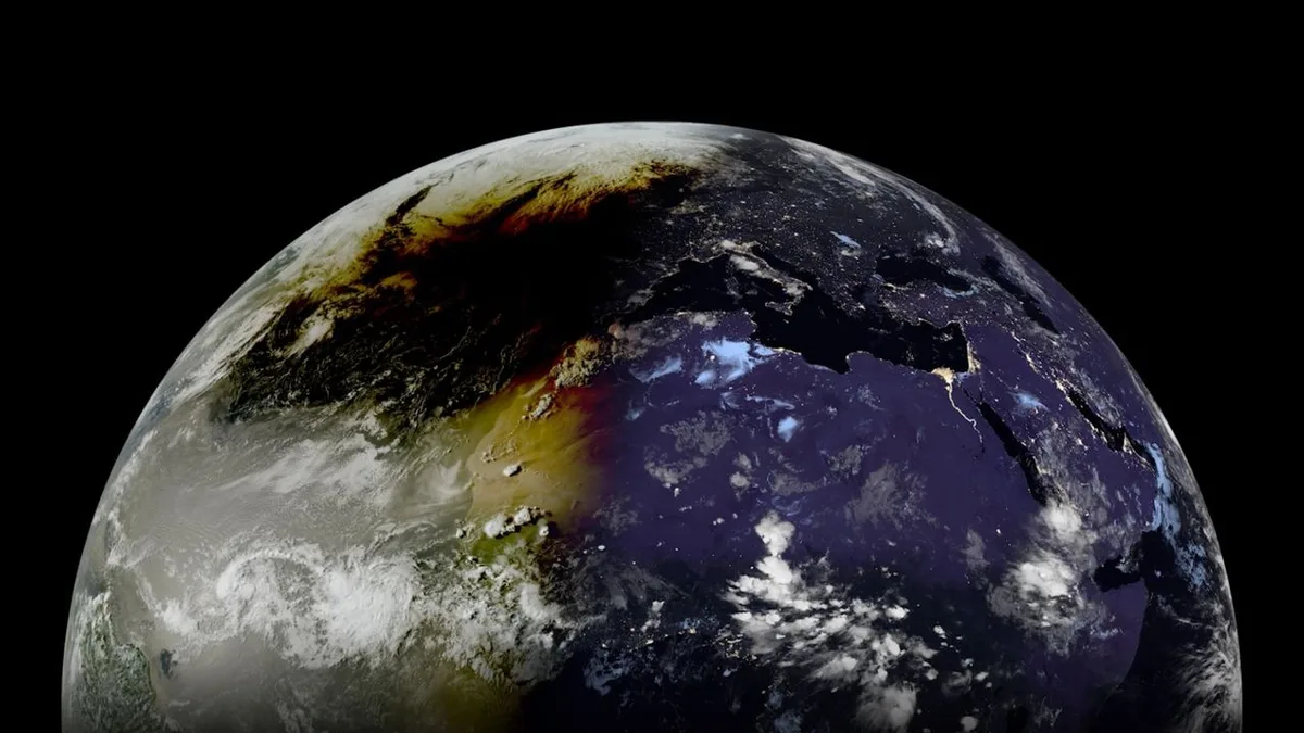 See gorgeous views of the Aug. 12 total solar eclipse captured from space