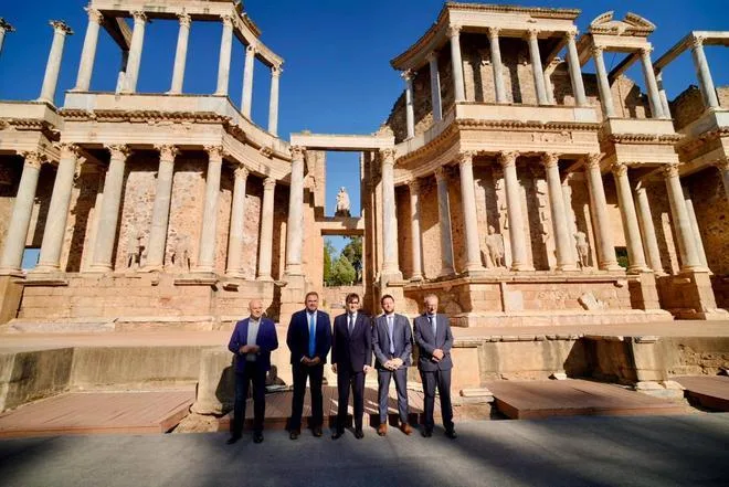 Tarraco y Augusta Emerita tienden en el Teatro Romano de Mérida un puente único nacido en la Hispania romana