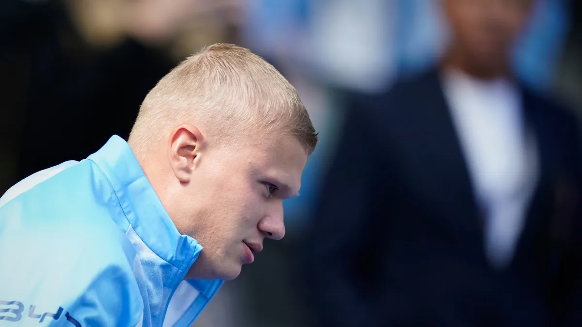 Haaland's haircut: Man City star chops off his locks for the new season
