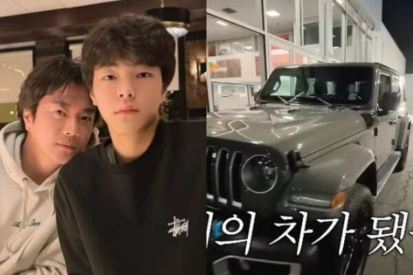"성인된 첫걸음"..권상우 17살 아들, 美면허 따더니 4500만원 외제차 끌고 첫 드라이브 [핫피플]