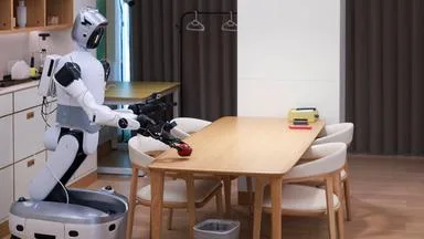 Humanoide kämpfen gegen Wäscheberge und häusliche Unordnung