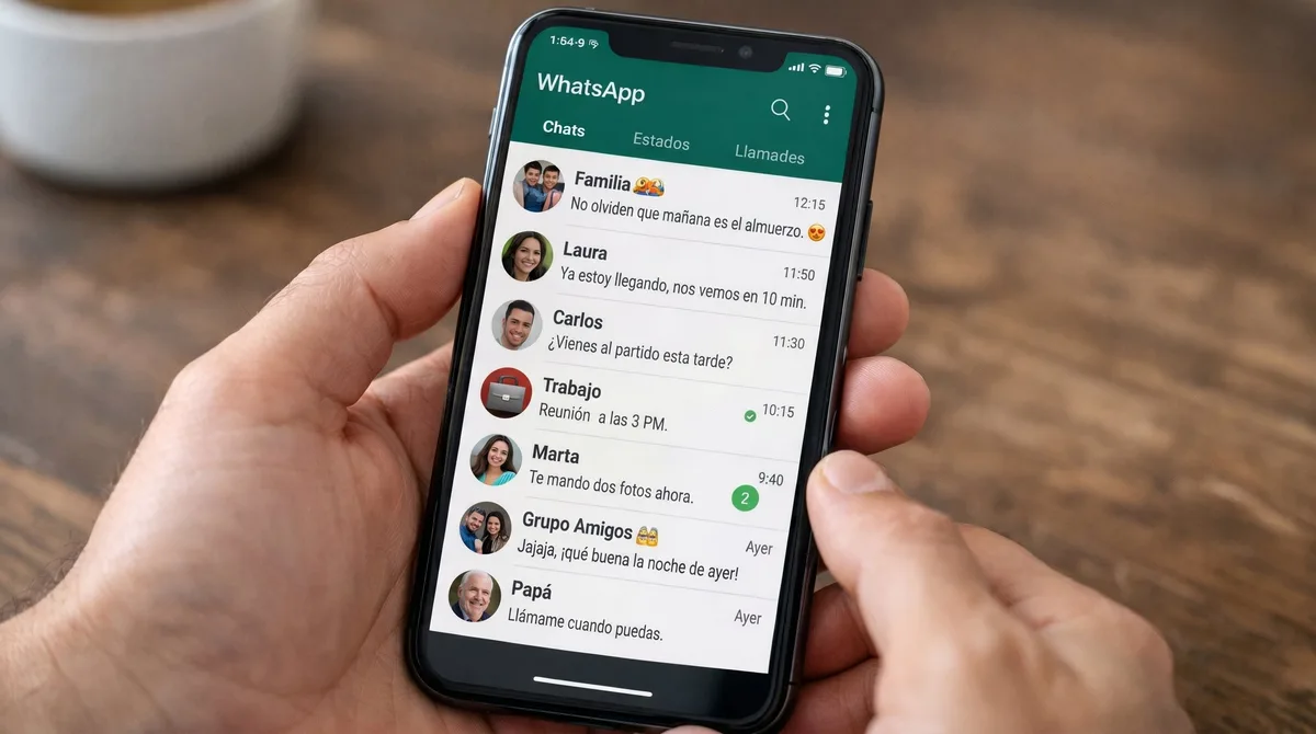 Cómo recuperar mensajes borrados en WhatsApp sin instalar aplicaciones externas