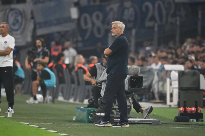 Bruno Genesio, entraîneur de l'OM, battu par le PSG : « Ce n'est pas une défaite honorable qui va me satisfaire »