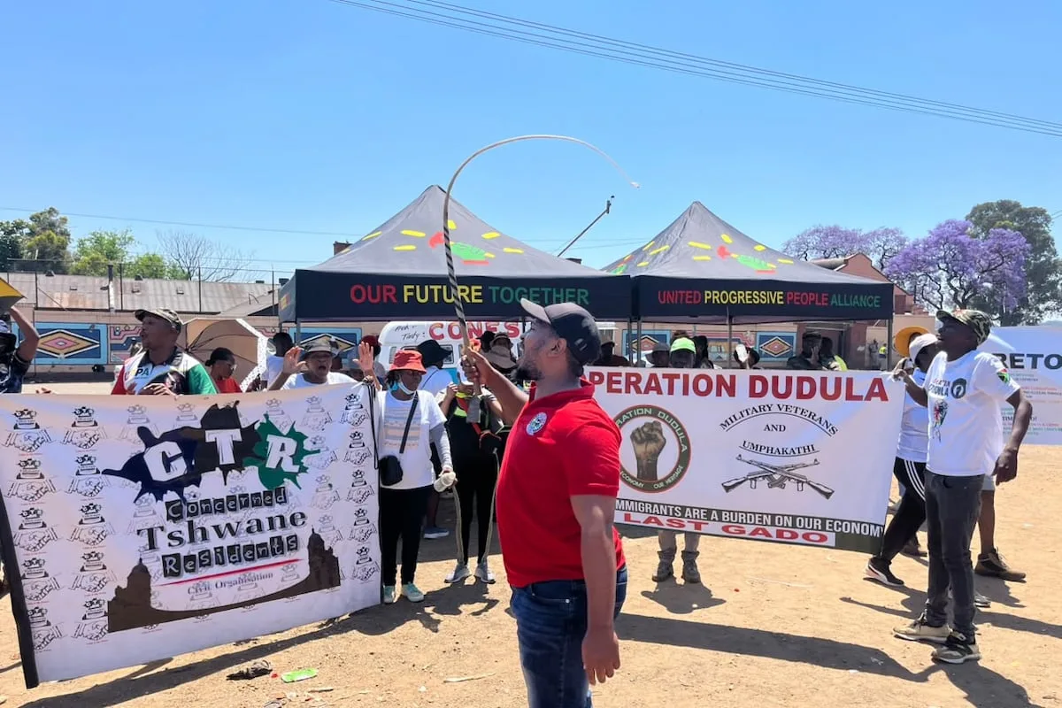 Protesters in Pretoria demand deportations over asylum seeker ruling