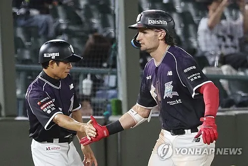 힐리어드 39호 아치 '쾅'…홈런 공동 2위·타점 공동 1위
