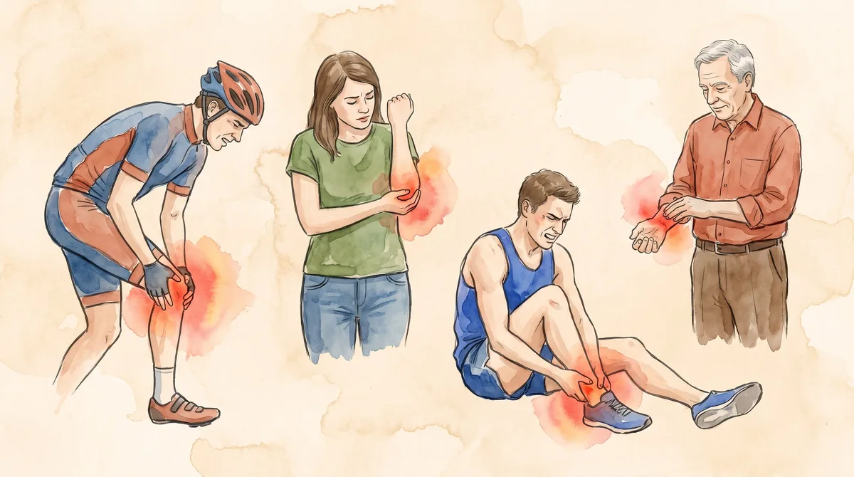 Dolor articular, cómo saber si es artritis o una lesión deportiva