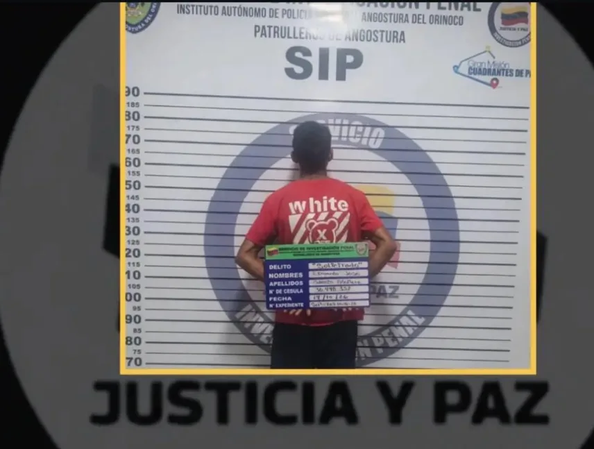 Detenidos dos hombres en Ciudad Bolívar
