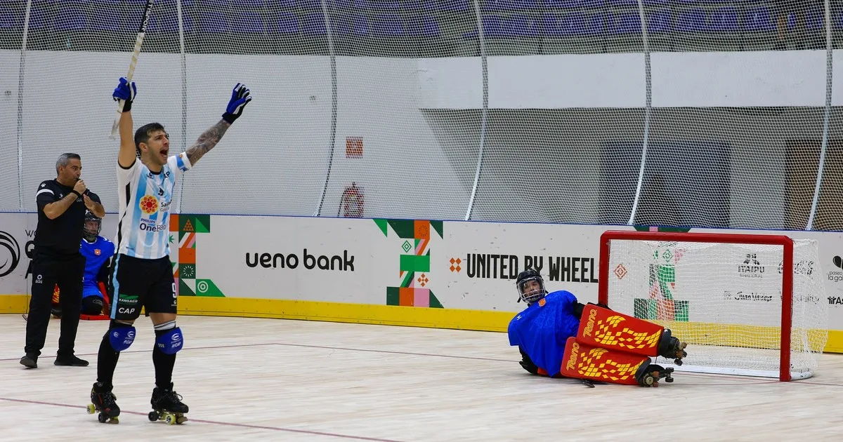 Todo sobre patines: Argentina le ganó a España por penales y se clasificó a la final del Mundial
