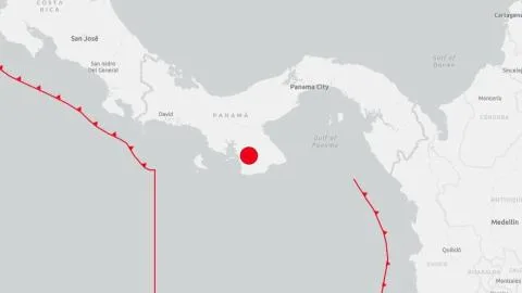 Un terremoto de 7,6 de magnitud sacude el centro-sur de Panamá y activa la alerta de tsunami