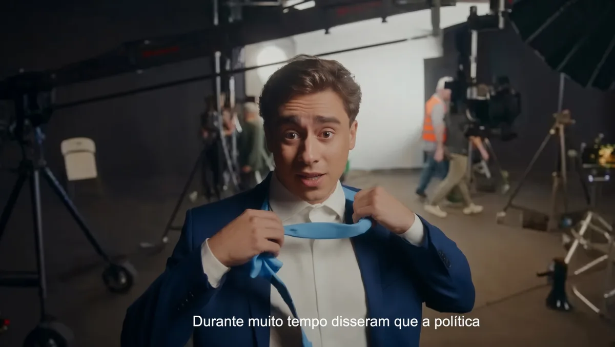 Nikolas lança vídeo presidencial para concorrer a deputado federal