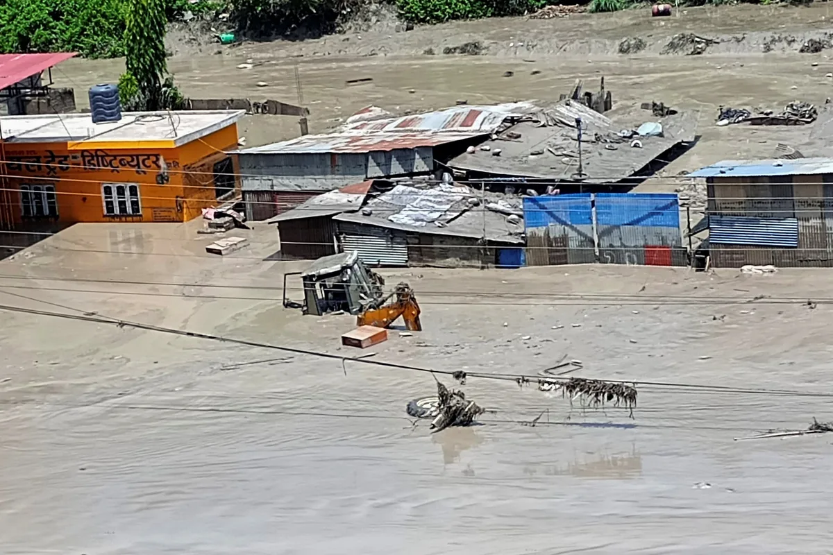 Saved by a mango tree: how a Nepali labourer survived deadly flash flood
