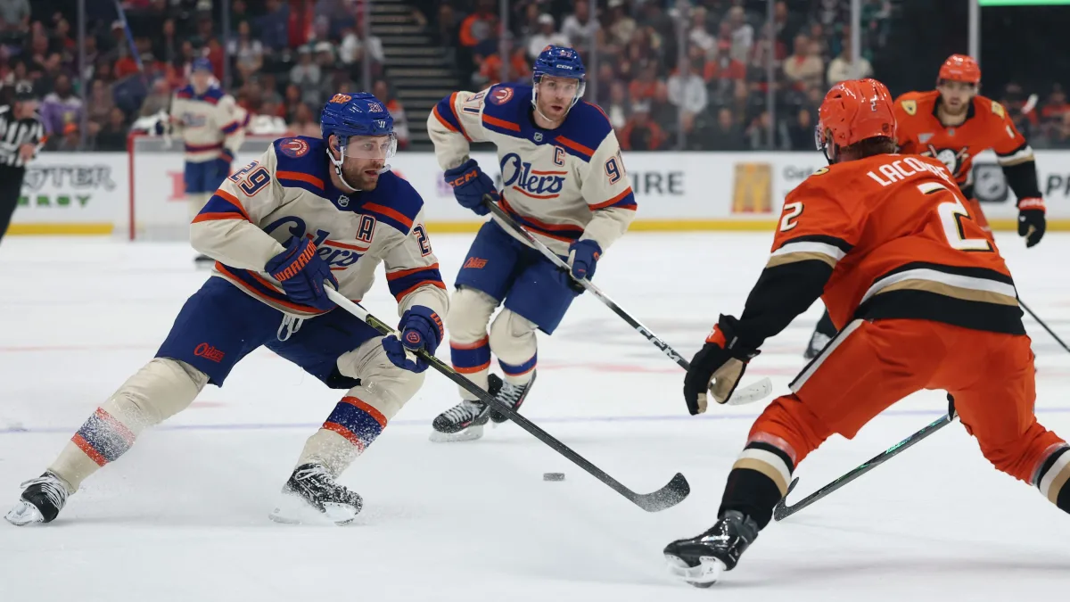 Deutscher NHL-Star: Draisaitl trifft zwar, seine Oilers verlieren das Spitzenspiel aber trotzdem