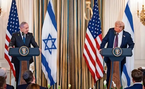Trump respalda a Netanyahu para reelección en Israel; elecciones serán el 27 de octubre