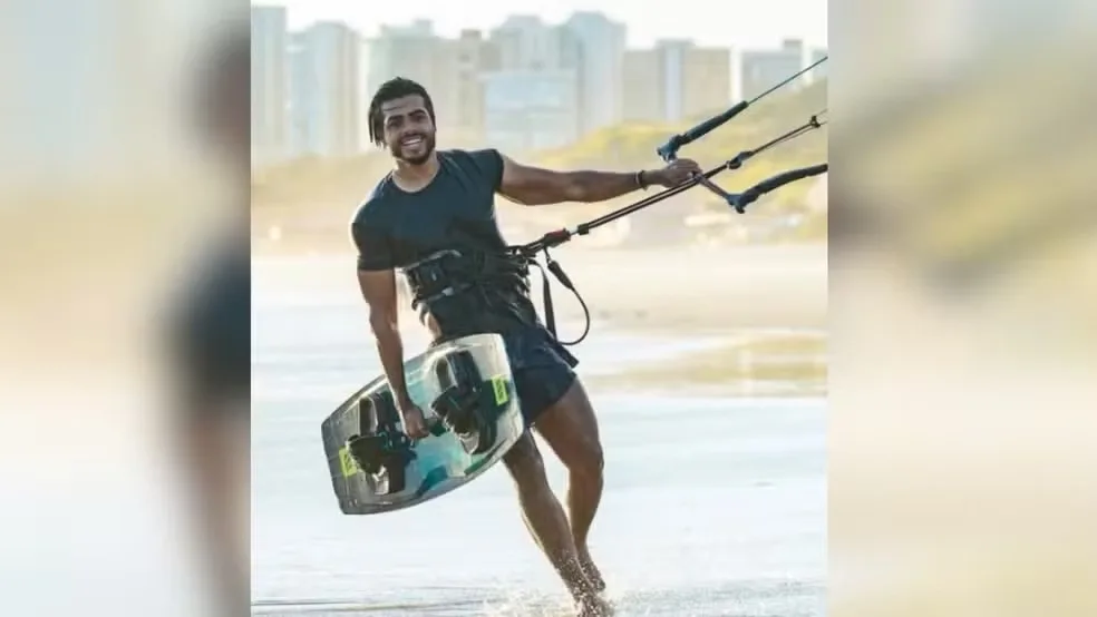 Kitesurfista desaparece na Praia de São Marcos, em São Luís, e mobiliza equipes de busca