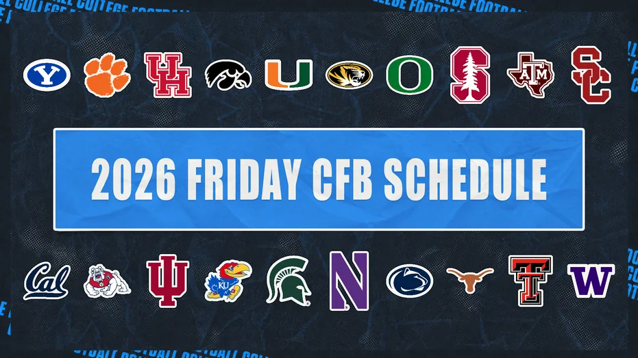 2026 College Football Friday Schedule: Dates, Times, TV Channels, Streaming