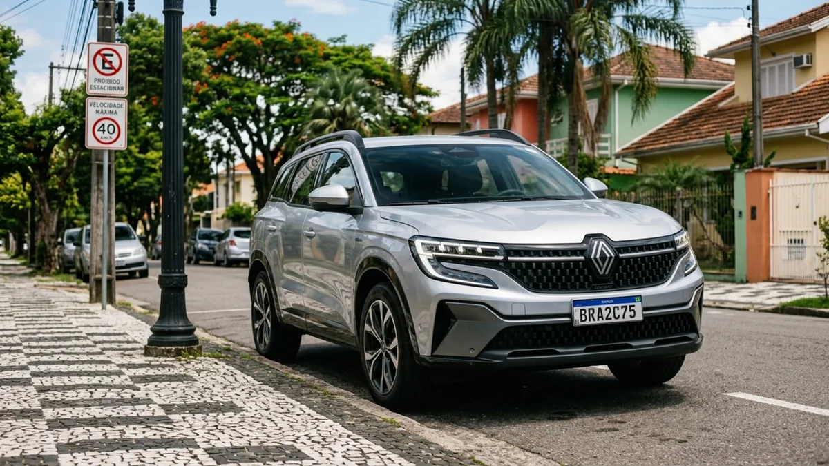 Um porta-malas de 522 litros pelo padrão VDA acompanha motor 1.3 turbo de 163 cv neste SUV que ainda oferece bancos com massagem e teto solar panorâmico