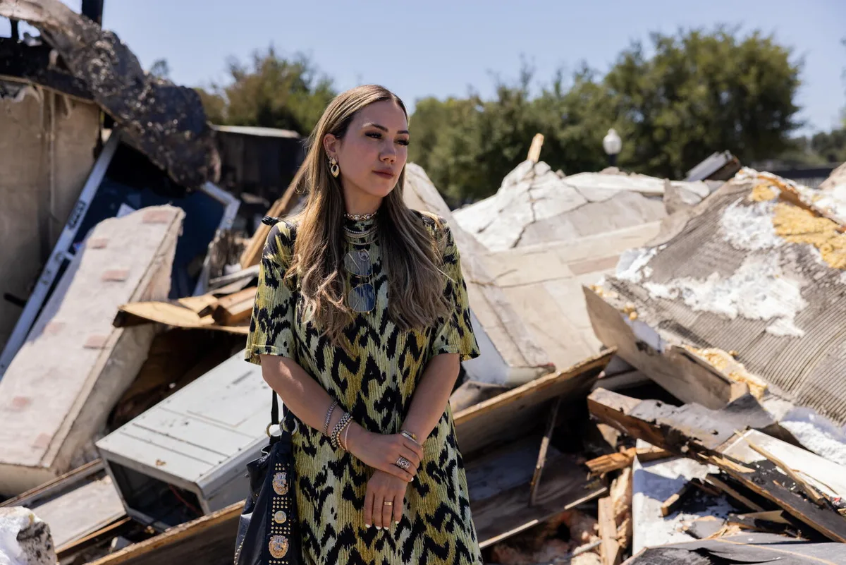 Historic Newhall survived so much calamity. Then a fire ripped out its heart