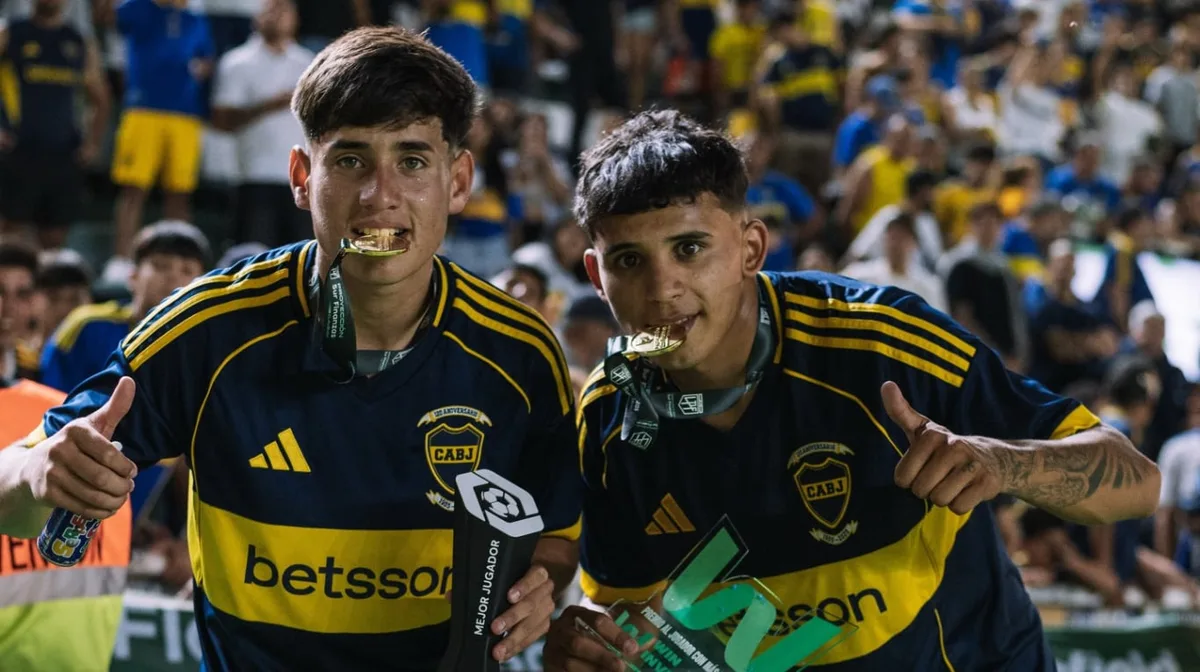 Una de las estrellas juveniles de Boca le mandó un emotivo mensaje de apoyo a Tomás Aranda luego de la lesión que sufrió