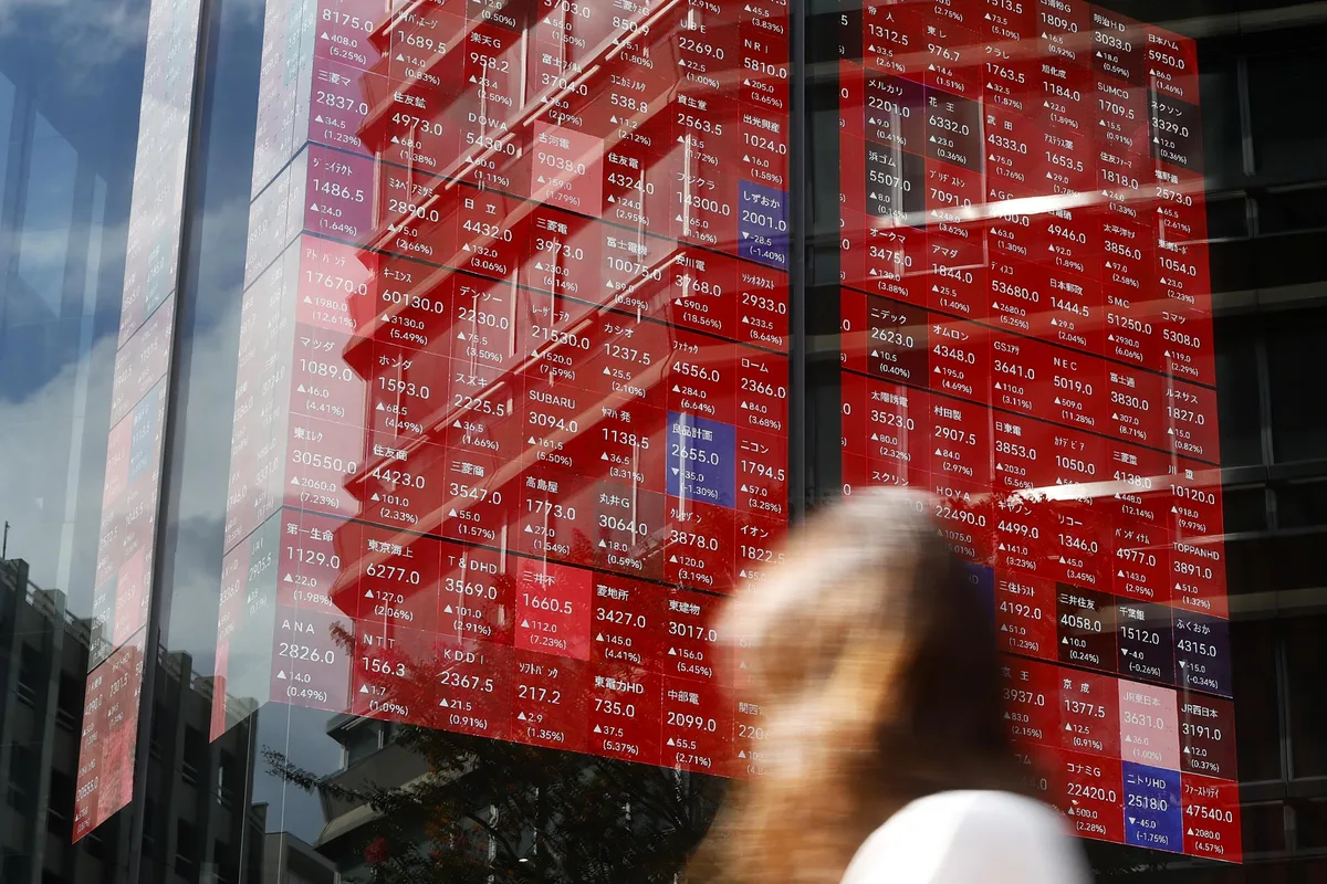 Asian shares rise, South Korea's Kospi jumps 6% after Wall Street gains