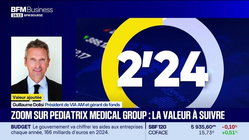 Valeur ajoutée : Ils apprécient Pediatrix - 13/10