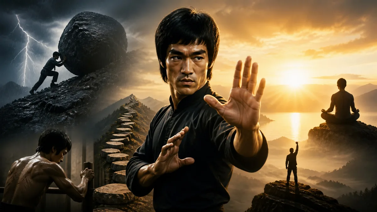 Bruce Lee sobre as dificuldades e obstáculos da vida: “Esperar que a vida te trate bem por ser uma boa pessoa é como esperar que um tigre ou um leão não te ataquem por ser vegetariano”