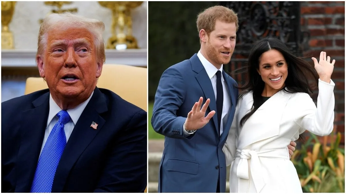 Trump says he is happy Harry and Meghan left US, calls them disrespectful