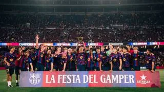 Barcelona pasa con buena nota su prueba final al inicio de la campaña