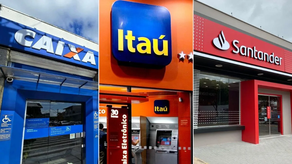 Caixa, Itaú, Bradesco e Santander abrem no feriado de 12 de outubro? Veja como fica o atendimento nas agências bancárias