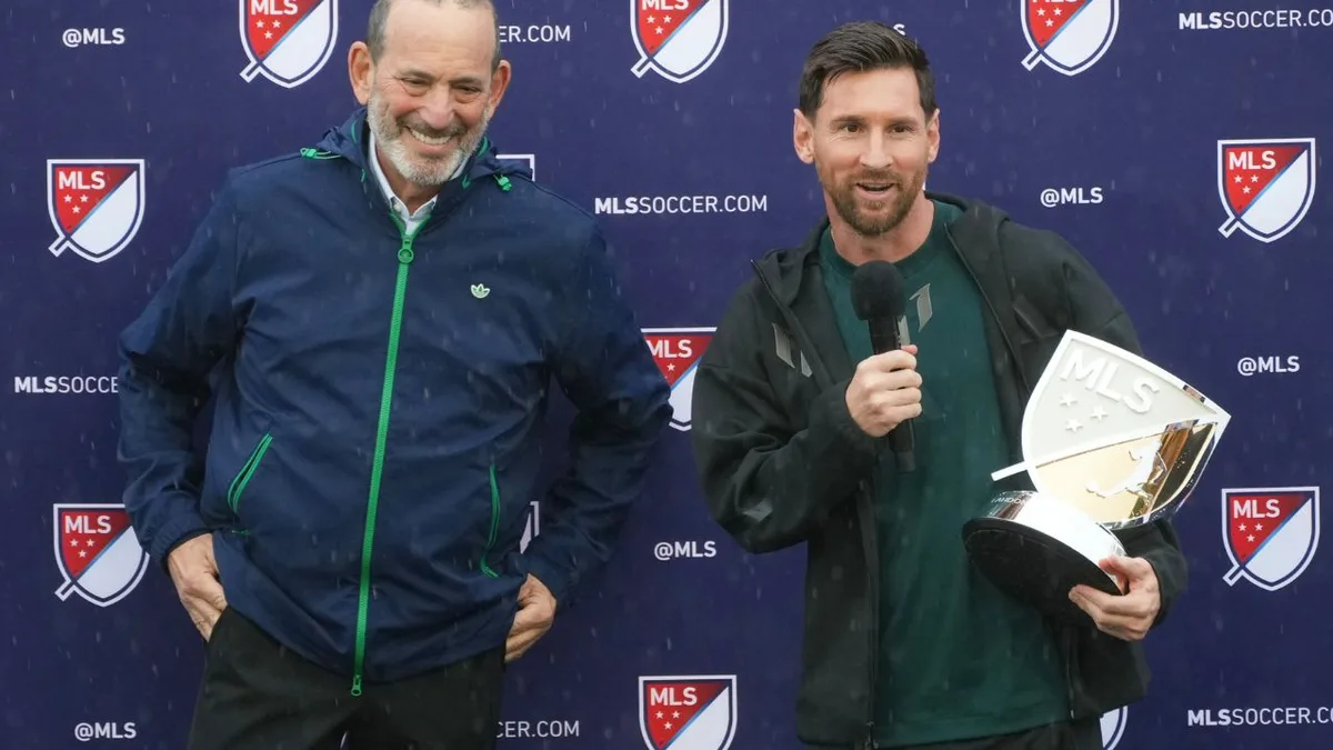 Video shows Messi pointing finger at MLS commissioner
