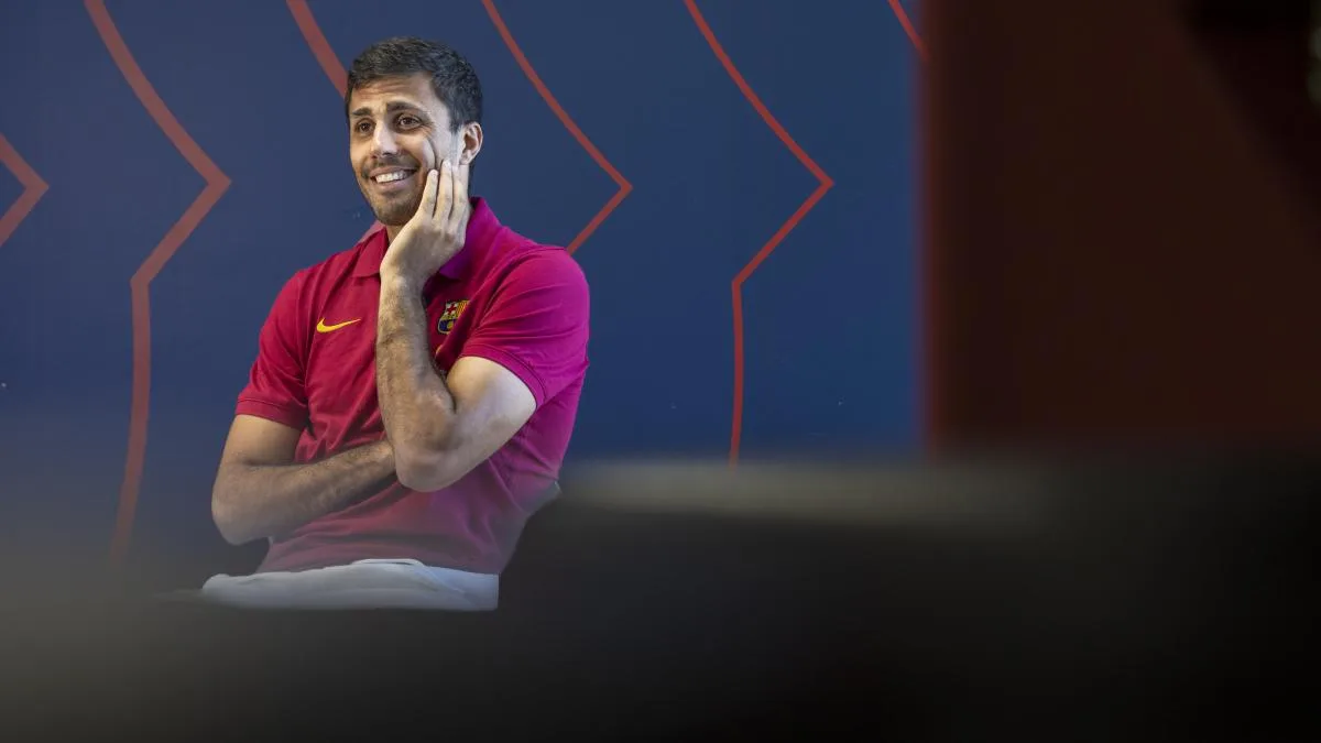 Rodri: “Elegí al Barça porque tiene mimbres para ser de los mejores del mundo”