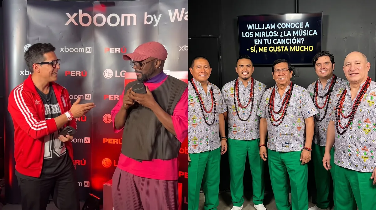 will.i.am baila al ritmo de Los Mirlos y sorprende al decir que los samplearía: “Perú me gusta mucho”