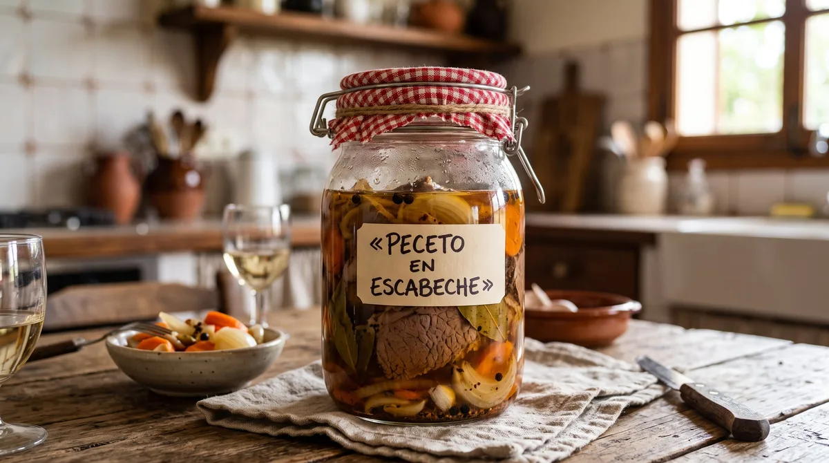 Receta de peceto en escabeche, rápida y fácil
