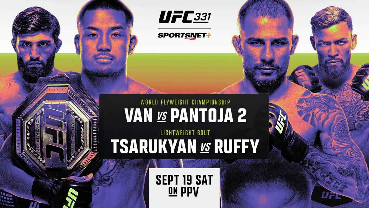 UFC 331 on Sportsnet: Van vs. Pantoja 2
