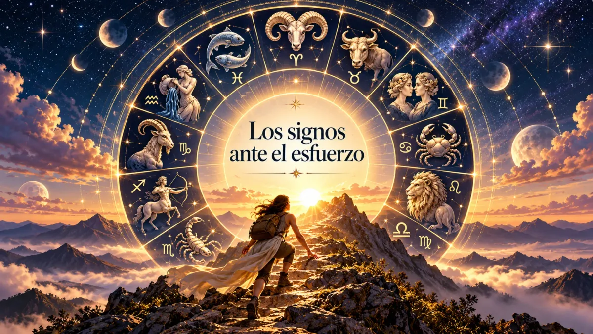 Los signos del zodiaco frente a los grandes esfuerzos y sacrificios