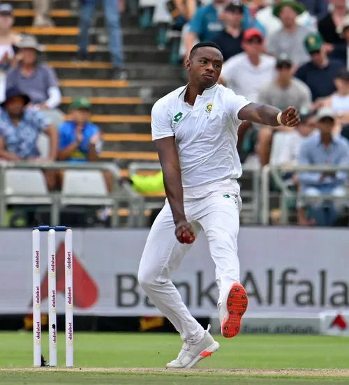 Leader of the pack: Kagiso Rabada returns to spearhead Proteas fightback in Gqeberha