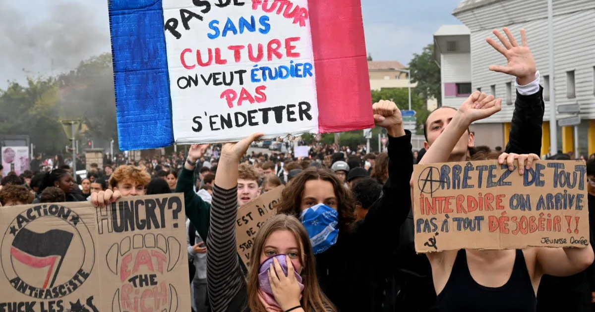 Social. Mobilisation du 17 octobre : plus de 500 manifestants rassemblés à Bourg-en-Bresse