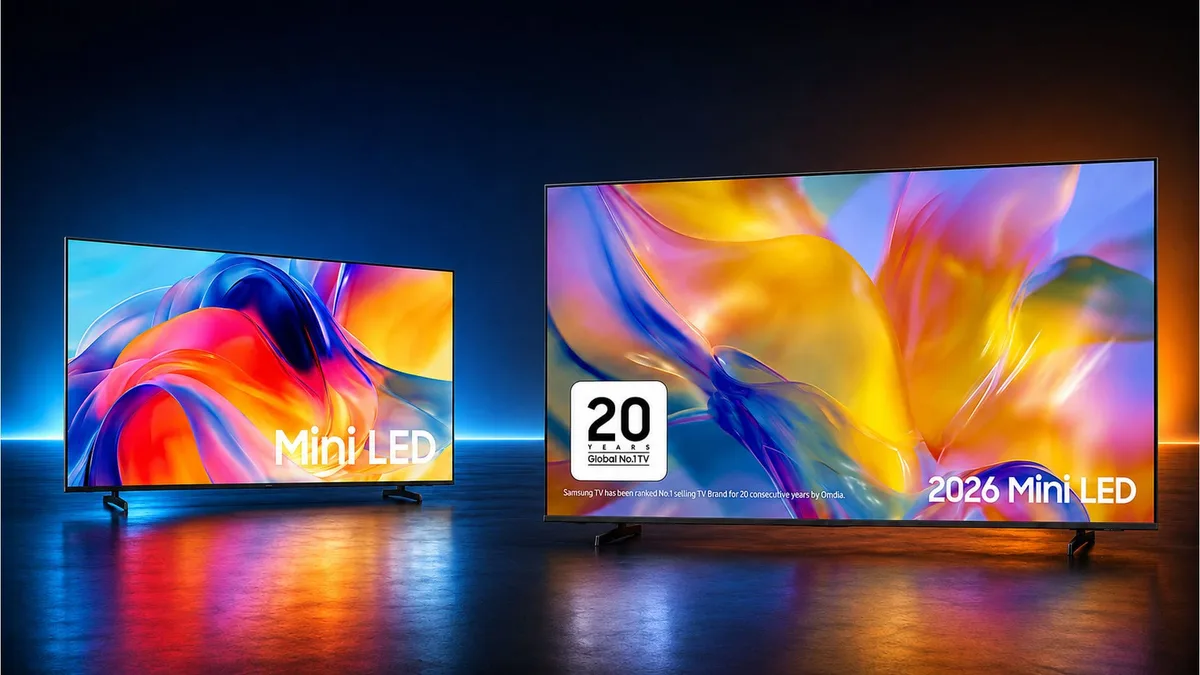 Samsung lança TVs Mini LED M75H e M90H a partir de R$ 3.039