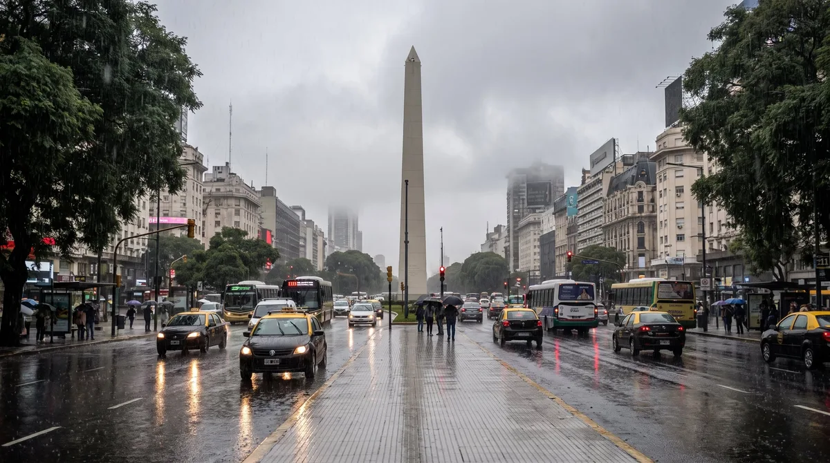 Vuelve la lluvia, el frío y hay alerta por sudestada: cómo estará el clima durante el fin de semana en el AMBA