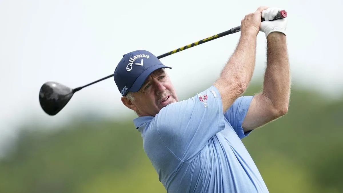 Aussie veteran's sizzling Champions Tour opening round