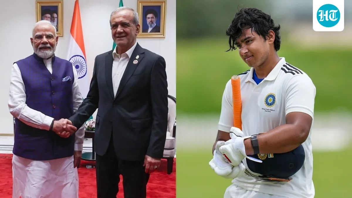 HT Evening News Brief August 31: PM Modi meets Putin, Pezeshkian; Vaibhav Sooryavanshi makes another record