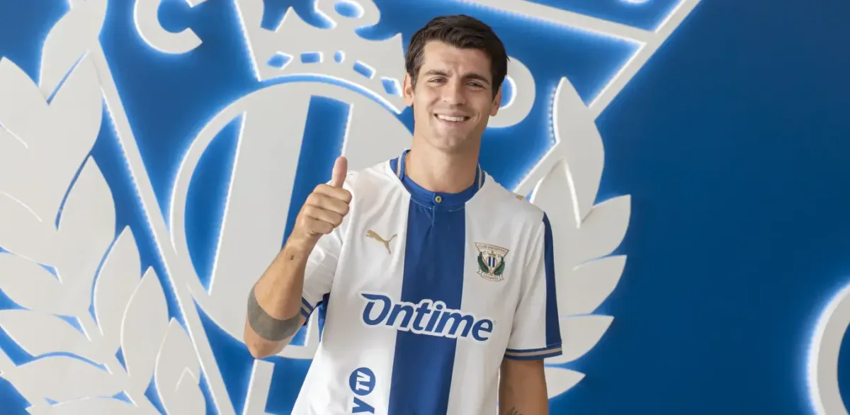 Morata jogará por empréstimo no Leganés, da segunda divisão espanhola