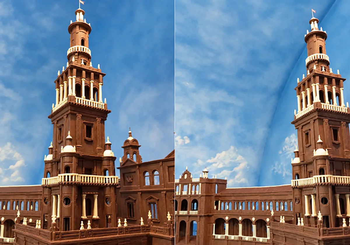 La Plaza de España de Sevilla se vuelve 'comestible': abre en Estepa la Ciudad de Chocolate de 2026