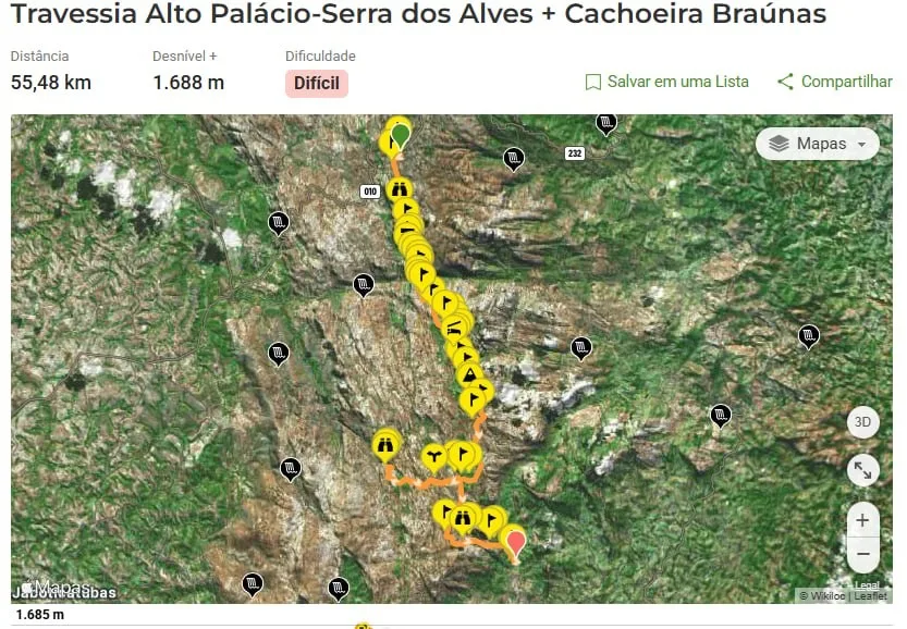Turista colombiano desaparece em trilha na Serra do Cipó e é encontrado horas depois em área de camping