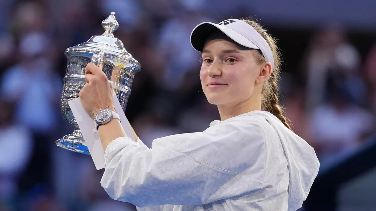 Tennisturnier US Open: Jelena Rybakina gewinnt Finale der US-Open