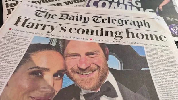 Prince Harry and Meghan Markle arrive in U.K.
