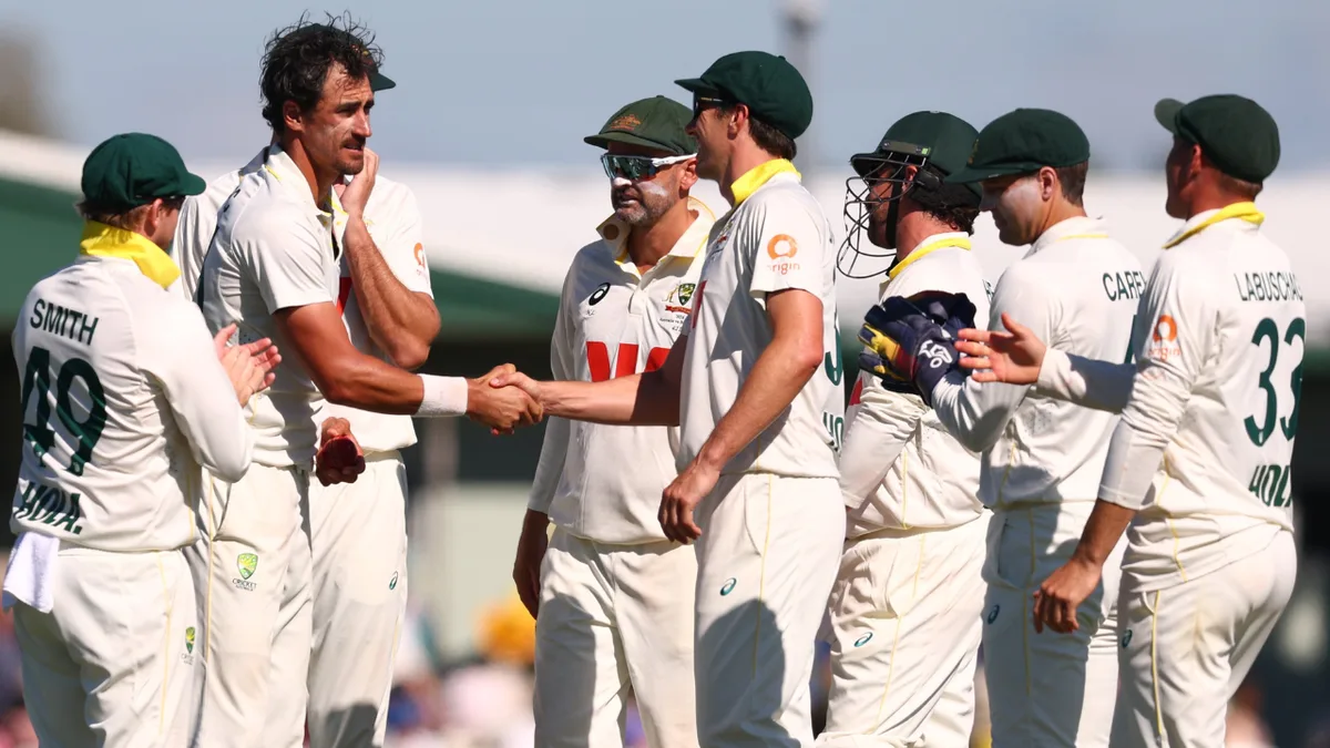 Starc’s 10-wicket haul powers Australia to series-levelling win over Bangladesh